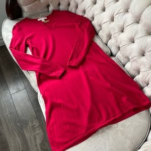 Michael Kors Hot Pink Sweater Dress